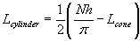 cylinder length