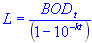 ultimate biochemical oxygen demand