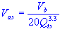 air volume with same acoustic compliance