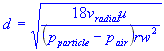 particulate or particle diameter