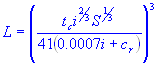 overland flow distance