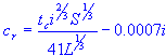 retardance coefficient