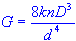 rigidity or torsional modulus