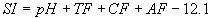 Langelier saturation index equation