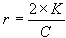 circle radius