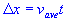 distance or displacement