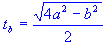 Angle Bisector of side b