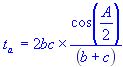 Angle Bisector of a