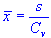 mean value sample estimate