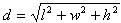 rectangular solid diagonal