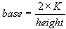 length of base