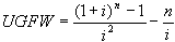 uniform gradient future worth factor equation