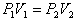 Boyle's Law equation