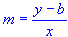 slope intercept line equation slope