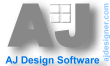 AJ Design Engineering Software logo and home page hyperlink