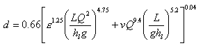 Swamee and Jain developed equation