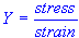 Young's modulus