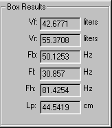 bandpass calculated parameters