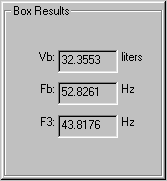 example for sealed subwoofer box results