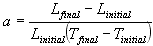 thermal expansion linear coefficient