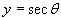 secant of an angle