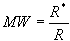 molecular weight