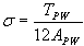 allowable long term compressive stress