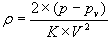 fluid density