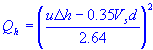 stack heat emission rate