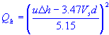 stack heat emission rate