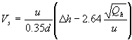 stack gas exit speed for neutral stability conditions