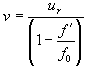 wave velocity