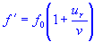 new frequency of approaching receiver