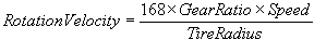 Rotation Velocity