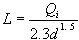 length of opening