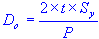 outside pipe diameter