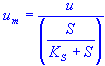 maximum specific growth rate