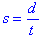 speed of sound equation