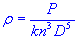 fluid mass density