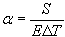 coefficient of thermal expansion