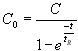 Completely Mixed Reactor Initial Concentration with Step Input