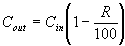 effluent permeate concentration