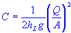 screen coefficient of discharge