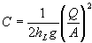 discharge coefficient