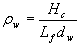 liquid water density