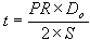 wall thickness