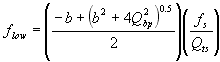 low frequency f3 rolloff