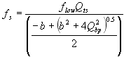 speaker resonance frequency