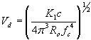 maximum air volume displaced by cone excursion