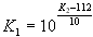 k1 constant